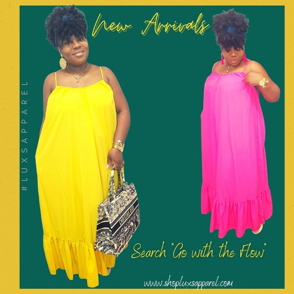 Go with the flow Maxi dress